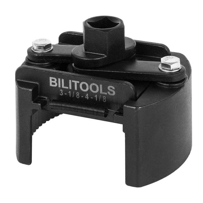 BILITOOLS Universal Oil Filter Wrench Removal Tool Adjustable, 80-105mm (3.15-4.13 inch), 1/2" Drive